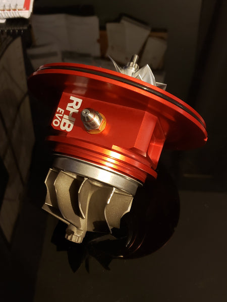 EVO Big Backplate Billet CHRA - Also Fits TD05HR/TE06 [Made to Order - 2 Week Lead Time]